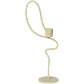 Ferm Living Valse lysestage high Cashmere