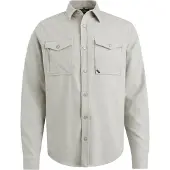 Vanguard Overshirt Twill Greige Beige Grå måle