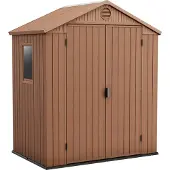 Keter TOOL HOUSE/GARDEN DARWIN 6x4 BRONZE 190 x 121 x 221cm