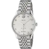 Gucci Herreur YA126354 G-Timeless Hvid/Stål Ø40 mm