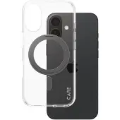 CARE by PanzerGlass Case Feature Black Kickstand & MagSafe iPhone 16