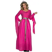 MOM Middelalderlig Prinsesse Kvinde Kostume