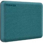 Toshiba Canvio Advance 1TB 2,5" ekstern harddisk USB 3.2 Gen 1 Grøn