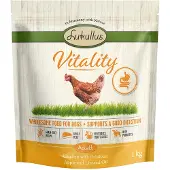 Lukullus Vitality Digestion Kylling (kornfrit) - Økonomipakke: 5 x 1 kg