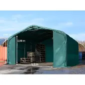 TOOLPORT 6x6m, Telthal, PVC-teltdug, mørkegrøn, uden statikpakke