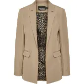 Pieces Blazer 'PCBossy' mørkebeige