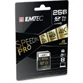 Emtec Sd 256gb Uhs-i U3 V30 Speedin Pro Hukommelseskort