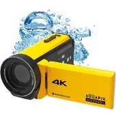 Aquapix WDV5630 - Videokamera - 4K / 30 fps - 13.0 MP - flashkort - undervands op til 5 m - gul