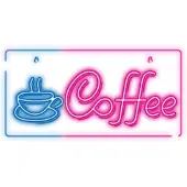 Forever Coffee Dekorativ Led-lys
