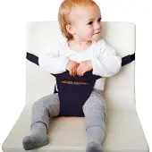 Minimonkey Sele Til Højstol - Mini Chair Pocket - Sort - - OneSize - Tilbehør