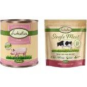 Lukullus Naturkost Adult Kornfri 6 x 800 g - Svin
