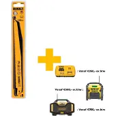 DeWalt DT2349-QZ - Savklinge - for plastik, træ - 5 stykker - længde: 228 mm