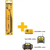 Dewalt - Savklinge - for træ, træ med søm, aluminium, fiberglas, plastik - 5 stykker - længde: 152 mm