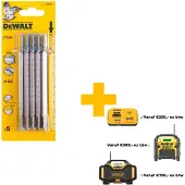 Dewalt 5x STIKSAVSBLAD 135x1,2mm T318A METAL DT2085-QZ