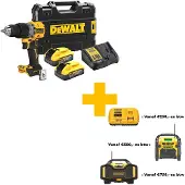 DeWalt DCD805H2T-QW, 1,3 cm, 1,3 cm, 1,5 mm, 1,3 cm, 500 W, 18 V