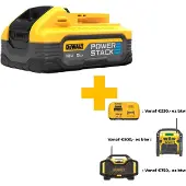DeWalt BATTERI 18V 5,0Ah POWERSTACK DCBP518