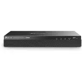 TP-LINK VIGI NVR2016H-16P, 16 kanaler, 3840 x 2160 pixel, 16 kanaler, 720p, 1080p, HDMI Output Resolution: 1 Channel, Resolution: 1280x720/60Hz, 1280