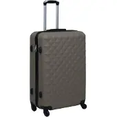 vidaXL hardcase kuffert ABS antracitgrå