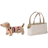 Bloomingville MINI Hilena Bamse, Multifarvet, Polyester