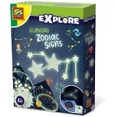 SES Creative - Stjernetegn - Selvlysende - - OneSize - Dekoration