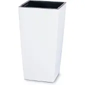 Prosperplast urtepotte med indsats Urbi Square DURS325 hvid