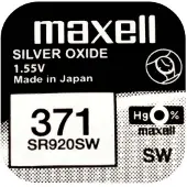 Maxell 371/370 SR920SW sølvoxid-ur-batteri 1.55V
