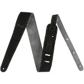Fender Reversibel 2" Ruskindstrop Sort/Grå