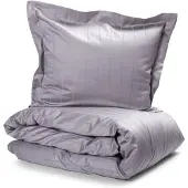 Kosta Linnewäfveri Bäddset King Size Liverpool Satin, Grå