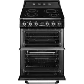 Smeg Victoria Tr62ibl2 60cm Naturgaskomfur Med 2 Ovne 4 Blus