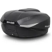 Shad SH58X topboks i carbon til motorcykel (justerbar kapacitet 46-58 liter)