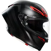 AGV Pista GP RR 2.6 Intrepido Mat/Karbon/Sort/Rød M