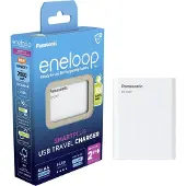 Panasonic eneloop Smart & Quick BQ-CC87 - 2.25-6 hr batterioplader - (for 1 - 4 AA/AAA) 4 x AA type - NiMH - 2100 mAh (USB)