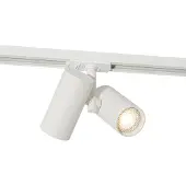 QAZQA Moderne 1-faset skinnelys hvid 2-lys - Iconic Scopio