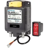 Blue Sea Systems Automatisk Opladningsrelæ Med Manuel Kontrolisolator 12v