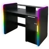 X Rocker XROCKER gaming-skrivebord LED-belysning/trådløs opladning