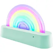 Lalarma Regnbue lampe - Mint