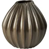 Fyrklövern Broste Copenhagen Wide vase 30 x 30 cm, Antique Brown