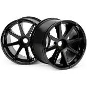Hpi Racing Blast Wheel Black (115X70Mm 7Inch/2Pcs)