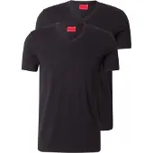 HUGO Kortærmet V-hals T-shirt