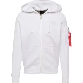 Alpha industries Sweatjakke sort / hvid