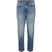 Noisy May Moni Straight Ankle Højtaljede Jeans