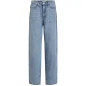 Vila Kelly Jaf Straight Fit Højtaljede Jeans