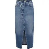 My Essential Wardrobe Nederdel 'Louis' blue denim