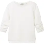 Tom Tailor DENIM Sweatshirt offwhite