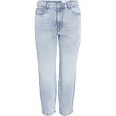 Noisy May Moni Straight Ankle Fit Az359lb Højtaljede Jeans