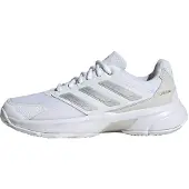 Adidas Sportssko 'CourtJam Control 3' lysegrå / sølv / hvid