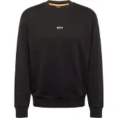 Hugo Boss Sweatshirt i bomuldsfrotté med logoprint