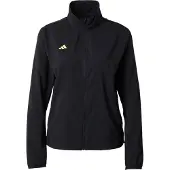 Adidas Sportsjakke 'Adizero Essentials' lime / sort