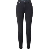 HUGO Skinny fit jeans i sort denim med stræk