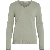 Vila Pullover 'VIRIL' pastelgrøn